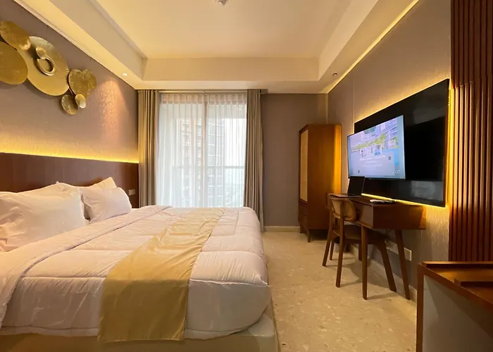 Apartemen Gold Coast Pik Sea View By Cheapinn